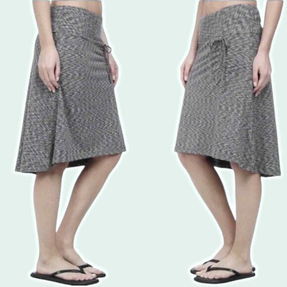 The North Face Cypress Pull-On Ruched Tie Asymmetrical Womens S/P Stretch Skirt - Picture 1 of 9